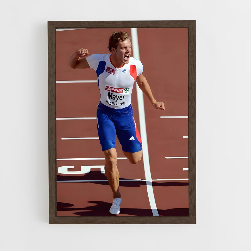 Poster L'Élan de la Victoire – affiche Athlétisme (vue 5)